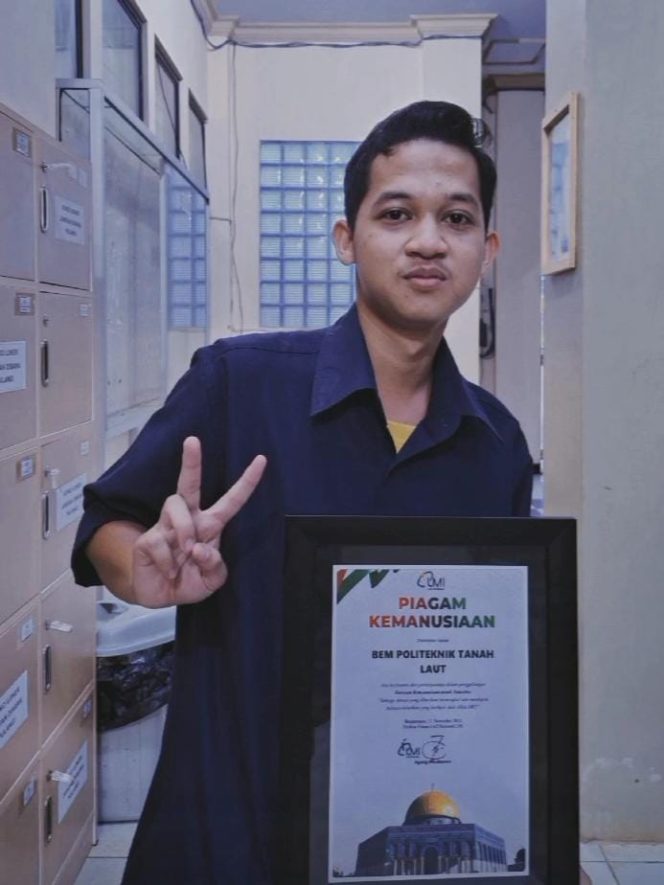 
					Ket. Kader HMI Rama Mandala Putra Tanggapi Krisis Literasi Gen Z. Foto.Istimewa 