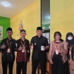 Ket.Bupati Tanah Laut Rahmat Trianto saat mengunjungi SMKN 1 Pelaihari. Foto.ist