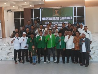 Ket. Foto bersama saat Muscab X PPP Tanah Laut. Foto.syaiful