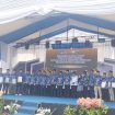 Ket.Suasana kebersamaan usai pembukaan MTQPN, Festival Habsyi, dan Expo Politala 2026 yang dihadiri Wakil Bupati Tanah Laut. Foto.Ariyani
