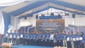 Ket.Suasana kebersamaan usai pembukaan MTQPN, Festival Habsyi, dan Expo Politala 2026 yang dihadiri Wakil Bupati Tanah Laut. Foto.Ariyani