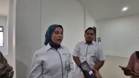 Ket.Wawancara dengan Kepala Cabang BPJS Ketenagakerjaan terkait perlindungan pekerja rentan di Kabupaten Tanah Laut.Foto.Ist