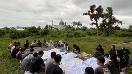 Ket.Aliansi Mahasiswa Tuntung Pandang menggelar rapat konsolidasi akbar di Pelaihari, Minggu (17/5/2026)