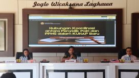 Sosialisasi KUHP Baru Polres Tanah Laut bersama PPNS. (SANAK.ID/Ist
