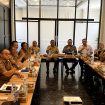 Forum komunikasi reaktivasi kepesertaan BPJS Kesehatan di Algoritma Resto Pelaihari. (SANAK.ID/ist)