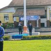 Ket.Wakil Bupati Tanah Laut, H. M. Zazuli, memimpin upacara peringatan Hari Kebangkitan Nasional (Harkitnas) ke-118 di halaman Kantor Bupati Tanah Laut. Foto.Ist