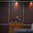 Ket.Rapat Paripurna DPRD Kabupaten Tanah Laut membahas dua rancangan peraturan daerah terkait administrasi kependudukan dan perlindungan tenaga kerja daerah di ruang sidang DPRD Tanah Laut. Foto.Ist