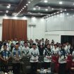 Ket.Pengukuhan Ibunda guru saat Konkerkab I PGRI Tala. Foto.Ariyani