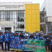 Ket.Prosesi pelepasan kontingen Tanah Laut menuju PESODA 2026 sebagai bentuk dukungan pemerintah daerah terhadap atlet Special Olympics. Foto.Ist