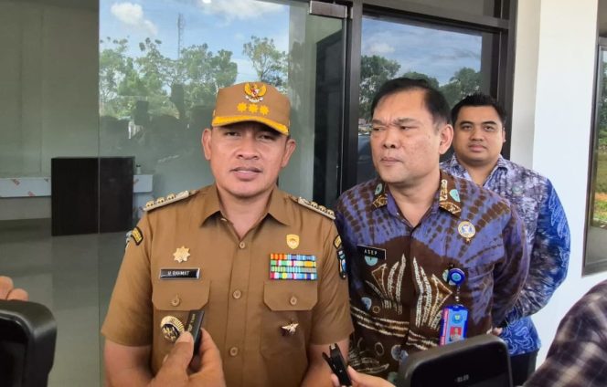 
					Peninjauan- Balai Rehabilitasi NAPZA oleh Bupati Tanah Laut dan BNN Kalsel. (SANAK.ID/Syaiful) 