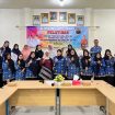 Pelatihan- untuk guru BK oleh DP3AP2KB Tanah Laut untuk pencegahan anak putus sekolah. (SANAK.ID/Syaiful)