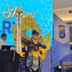 Briptu Rasyid dari Polres Kotabaru saat meraih Juara 2 Lomba Fashion Show Polri Kreasi Polda Kalsel 2026. (SANAK.ID/Ist) 