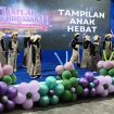 Penampilan pentas Seni dari anak dalam acara Haflah Akhirussanah, PAUD IT ASSALAM. (SANAK.ID/SYAIFUL) 