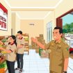 Ilustrasi- Pembangunan Gerai Koperasi Merah Putih Diskopdag Tanah Laut. (SANAK.ID/Ist)