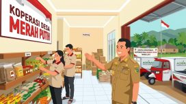Ilustrasi- Pembangunan Gerai Koperasi Merah Putih Diskopdag Tanah Laut. (SANAK.ID/Ist)