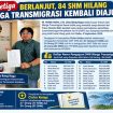 Kuasa hukum warga, M. Hafidz Halim (Bang Naga), resmi menyerahkan 84 berkas SHM kloter ketiga ke Kantor Pertanahan Kabupaten Kotabaru untuk penerbitan SKPT. (SANAK.ID/Dok.Ist)