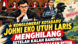 Pengukuran ulang lahan sengketa Desa Sebelimbingan Kotabaru oleh BPN setelah putusan PTTUN Banjarmasin. (SANAK.ID/Dok.Istimewa)