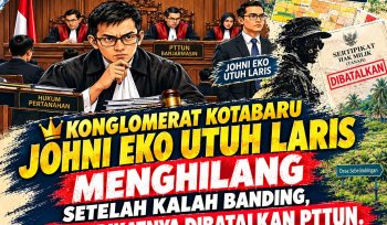 Pengukuran ulang lahan sengketa Desa Sebelimbingan Kotabaru oleh BPN setelah putusan PTTUN Banjarmasin. (SANAK.ID/Dok.Istimewa) 