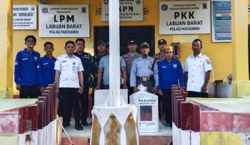 Pelaksanaan Pilkades serentak 2026 di Desa Maradapan, Teluk Sungai, dan Labuan Barat, Kecamatan Pulau Sembilan, Kotabaru. (SANAK.ID/Dok.Ist) 
