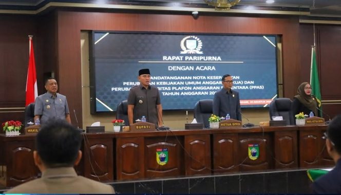 
					Pemkab dan DPRD Tala Sepakati Perubahan KUA-PPAS TA 2026, Efisiensi Perjalanan Dinas Jadi Sorotan