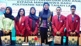 Dian Rahmat ajak mahasiswa baru Politala cegah kekerasan seksual, bijak bermedsos, dan jaga integritas moral di era digital. (SANAK.ID/Ist)